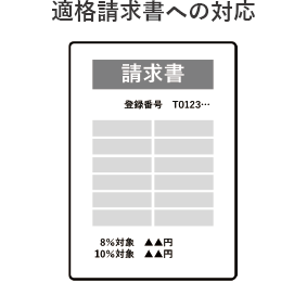 適格請求書への対応